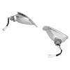 Pair Front Turn Signal Light Plastic 204360F Fit for Piaggio