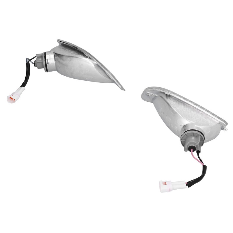 Pair Front Turn Signal Light Plastic 204360F Fit for Piaggio