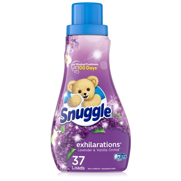 Snuggle Exhilarations Liquid Fabric Softener, Lavender & Vanilla Orchid, 32 Fluid Ounces