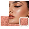 Baked Highlighter Blush, Luminous Cheek Colour, Shimmer Blush Makeup