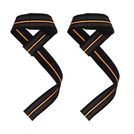 iZiv 2 Pack Lifting Straps, Wrist Straps for Weightlifting, Gym Wrist Wraps with Extra Hand Grips Support for Strength Training Bodybuilding Deadlifting, Support Max Grip Strength Training