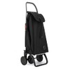 ROLSER - I-Max MF 4 Wheel Foldable Shopping Trolley - Black