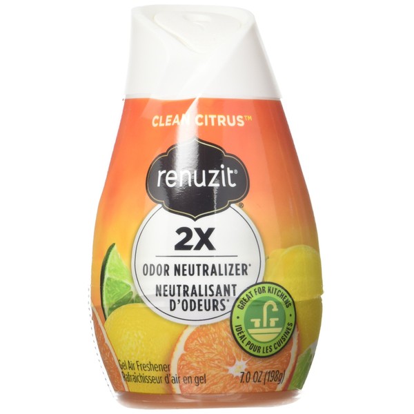 Renuzit Citrus Sunburst Air Freshener 7.0 oz (Pack of 12)