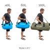 Malo’o Waterproof Dry Duffel, Heavy-Duty Roll Top Waterproof Gear Bag