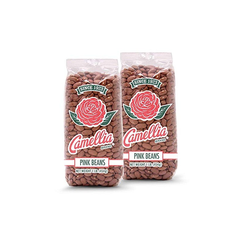 Camellia Brand Dried Pink Beans, 1 Pound (Pack of 2)