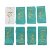 8Pcs Bride Bridesmaid Sash Gold Letters Hypoallergenic Material Wedding Bride