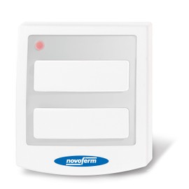 Novoferm Wireless Inner Button Signal 111 (Colour White, 2 Channels, Frequency 433 MHz, KeeLoq Change Code, for Controlling 2 Drives or 1 Drive + 1 Lighting) TM14874030150