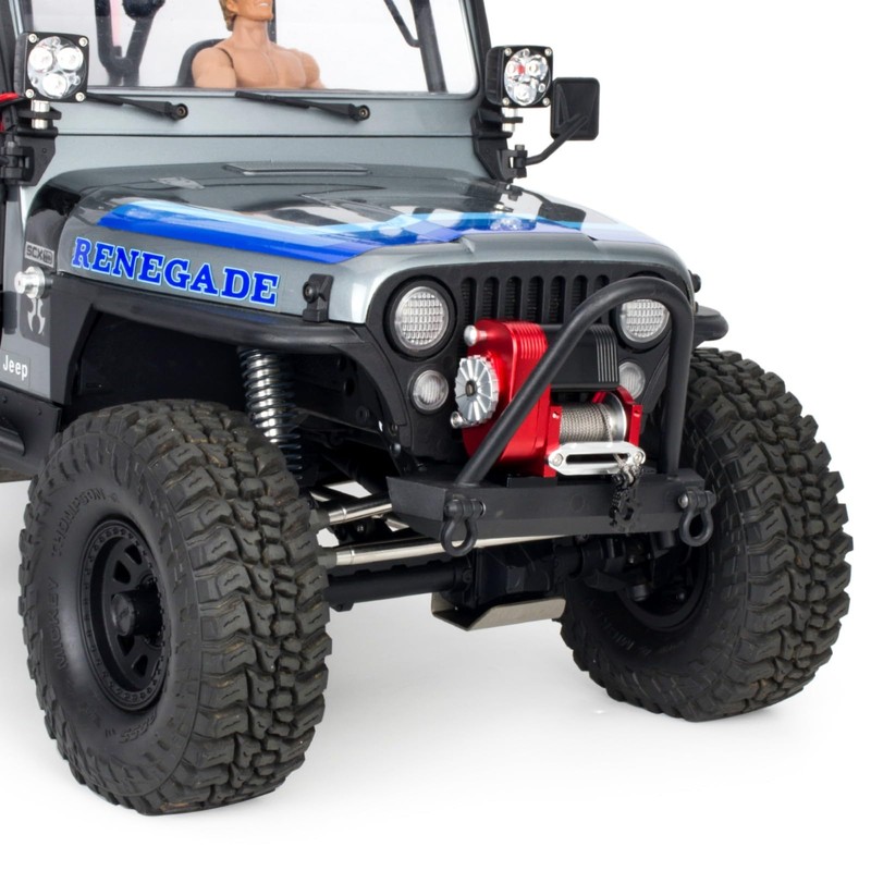 1/10 Scale Simulated 8274 Vertical Winch Aluminum 6-12.4V 50lbs Load