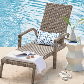 DYTXIII Pack of 2 Outdoor Waterproof Lumbar Pillow Covers ONLY, Rectangle Decorative Double Printed Pillow Cases for Patio Couch Porch Chairs (12 x 20 in,Brush Blue)