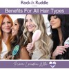 Rock & Ruddle Soft White Natural Boar Bristle Hairbrush for