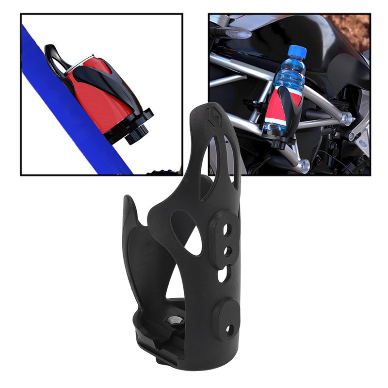 Bike Bottle Cage Nylon Aluminum Alloy Frosted Finish Stable Bike