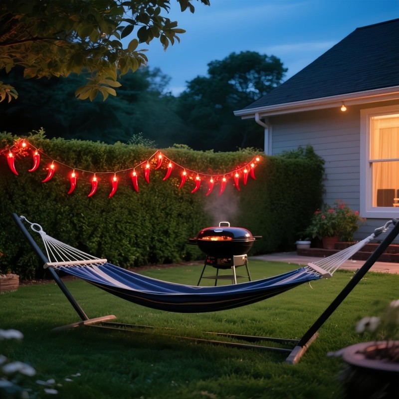 JinBest 35 LED Red Chili Pepper Christmas Lights, Commercial Grade