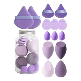 14 Kit Esponja Maquillaje En Polvo Beauty Blender