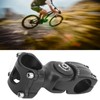 LUNJE 31.8x90mm Bicycle Angle Adjustable Handlebar Stem Riser Aluminium Alloy