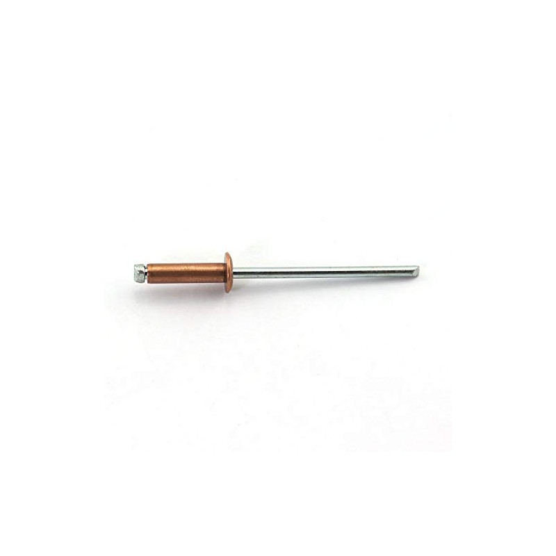 HJ Garden 60pcs 1/8 x 1/2 Inch (3.2x12mm) Red Copper