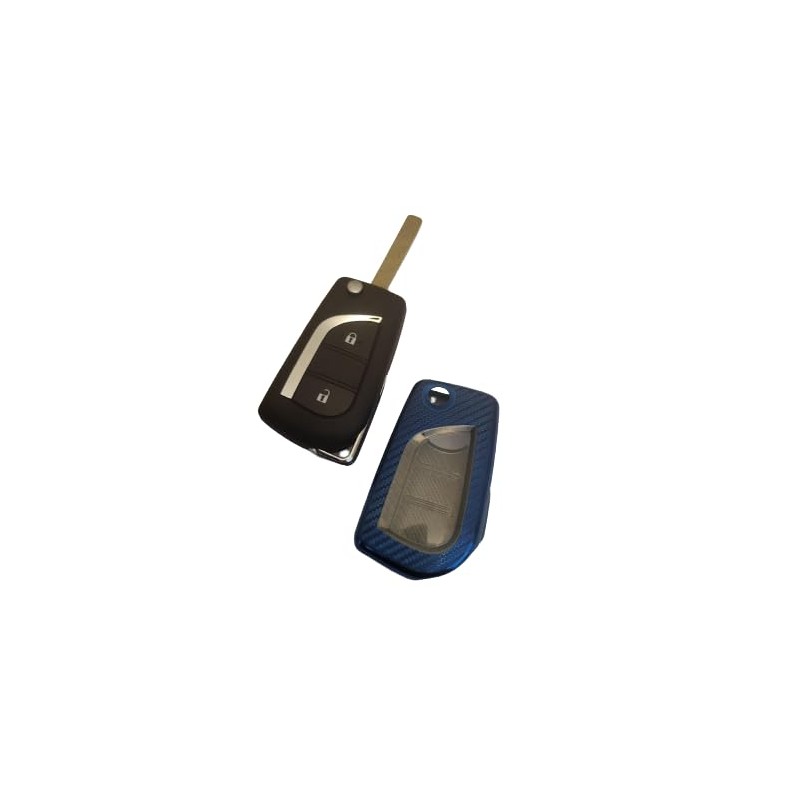 REMOTE CAR KEY CASE COVER SUITABLE FOR TOYOTA YARIS AYGO