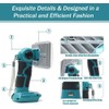 Jhjqzcyg 18W 2000LM LED Flashlight Work Light Powered by Makita