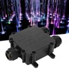 Waterproof Junction Box Outdoor 3 Way Flame Retardant Cable Connector