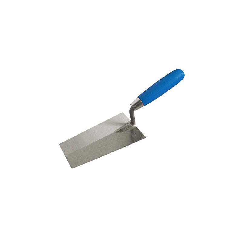 CON:P CP781116 Square Trowel with Gooseneck, Silver/Blue, 160 mm