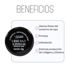 Gel Contorno de Ojos LAGUEDE VIBRANT Gel / Contorno / Anti-arrugas