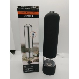 Unbranded Salt/Pepper or Spice Mill Thumb Press Grinder. LED light adjustable coarseness