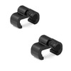 CCJH 2PCS Adjustable Barn Door Stopper fit for 1.57inch/40mm Flat