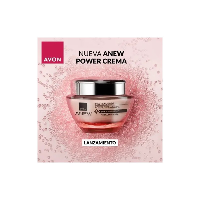 Crema Facial Renovadora Día Noche Anew Hipoalergénica Sin Parabenos 50g