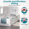 WAYES 400lb Sliding Tub Transfer Bench Shower Chair Shower Bench
