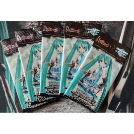 Bushiroad Weiss Schwarz Project Diva Vocaloid Booster Pack X5 Hatsune Miku Rin Len Luka