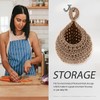 AIMALL 3pcs Boho Wall Hanging Baskets Set – Handwoven Jute