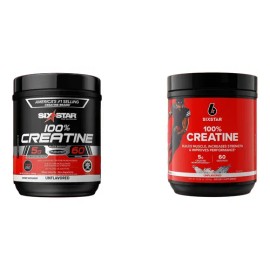 Creatina Six Star Monohidratada en Polvo, Pura y Sin Sabor, de 400g                                                                                   