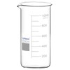 Labasics Glass Tall Beaker, Borosilicate Glass Graduated Tall Form Griffin