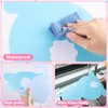 6 Pcs Easter Bunny Placemats Set Bunny Happy Easter Plastic