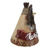 Ebros Gift Rustic Western Tribal Native Indian Teepee Hut with