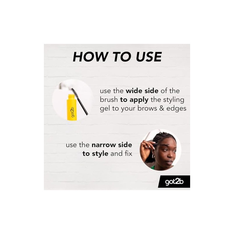 Got2B got2b Glued 4 Brows & Edges Gel 2 in
