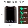 Erozul 100 ml (1/4 oz) Screw Top Airtight Wide Mouth