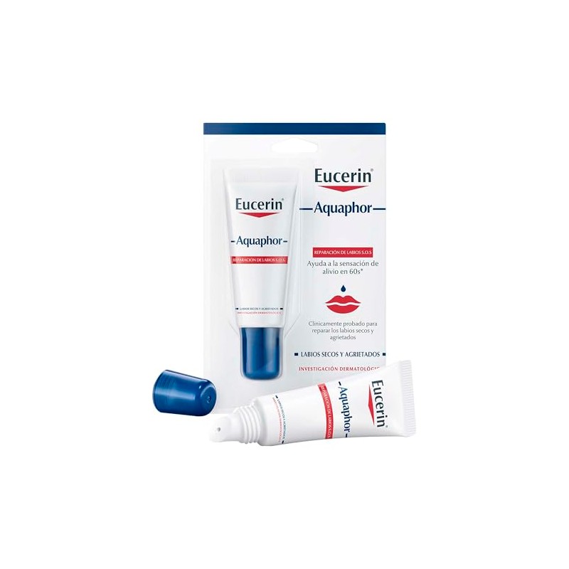 Eucerin Aquaphor Reparador De Labios S.O.S. 10 Ml