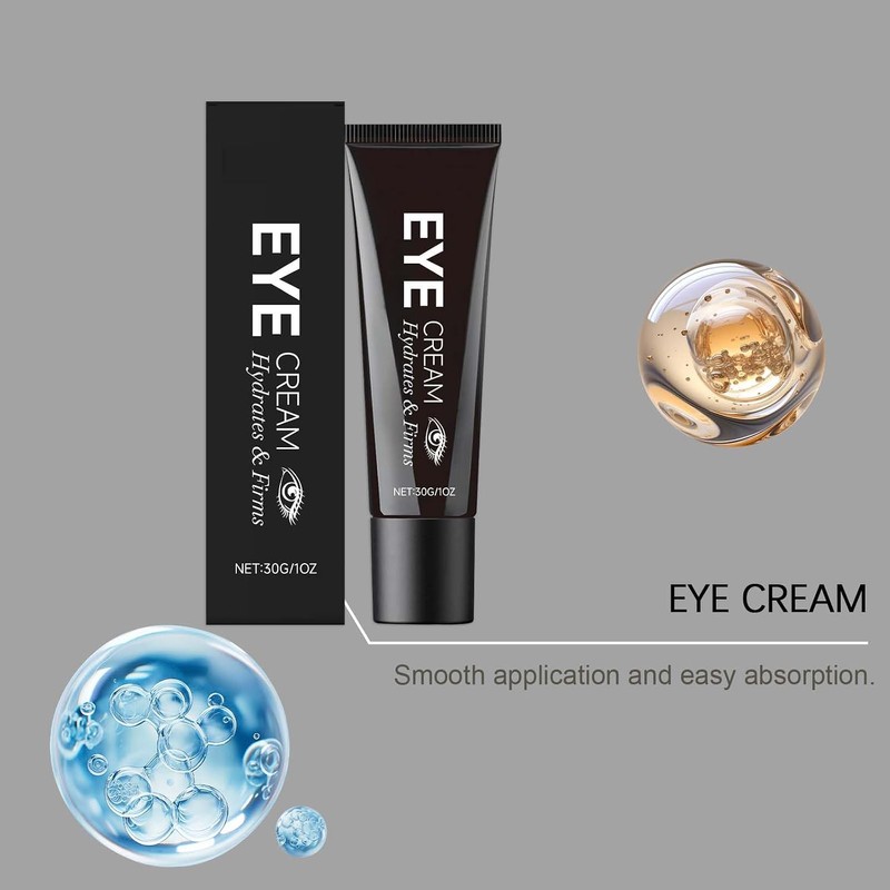 Crema de Ojos con Péptidos, para hinchazón y bolsas, Ojeras,