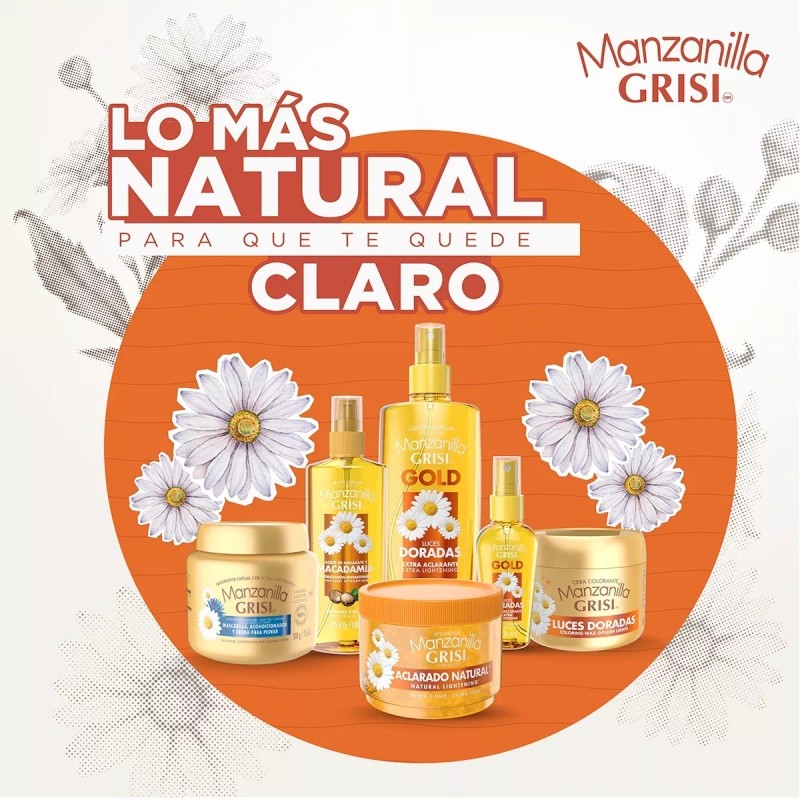 Manzanilla Grisi Tratamiento Capilar 3 En 1 Manzanilla Grisi