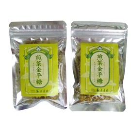 Sencha Konpeito, 1.4 oz (40 g) x 2 Bag Set (Izumo Harajuen), Made with Yabukita from Shimane Prefecture (Sencha-konpeito)