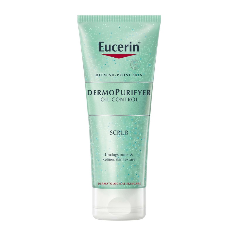 EUCERIN DERMOPURIFIER OIL CONTROL SCRUB FOR BLEMISH PRONE SKIN 100ml