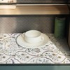 vuacepe Drawer and Shelf Liner for Kitchen Cabinets Non-Adhesive Drawer