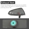 ALLGOOD Front Left Door Side Mirror Turn Signal Light Door