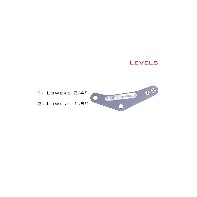 T-Rex Racing Multi-Level Lowering Links Compatible with Yamaha 2021-2023 Yamaha