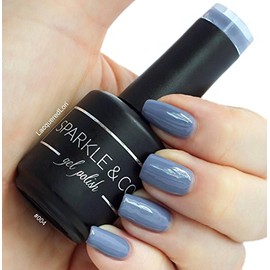 Sparkle & Co. Soak Off Gel Color 004 Smokey Blue