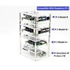 Micro Connectors Four (4) Layer Stackable Acrylic Raspberry Pi 3
