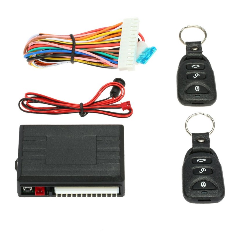 Shkalacar Universal Remote Central Control Box Kit, Car Door Lock,