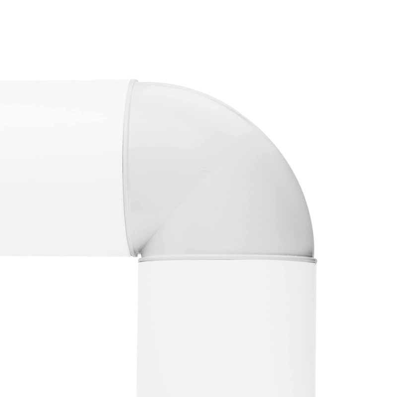 Manifold/Arc for Ventilation, PVC, ø150mm, (323)