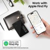 USBERG 2-Pack Wallet Tracker Card for Apple Find My(iOS Only),