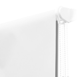 NUTRO CHILL Window Blinds, Light Filtering Roller Shades Semi-Sheer Privacy Fabric Window Shades for Home and Office, Easy to Install(26" W x 67" L, White)